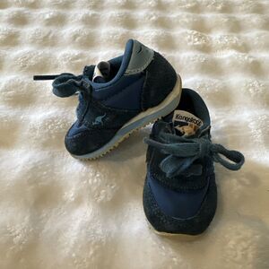 Kangaroos Baby Size 1.5 Shoes Sneakers Blue Laces Vintage Pocket Tennis Shoes